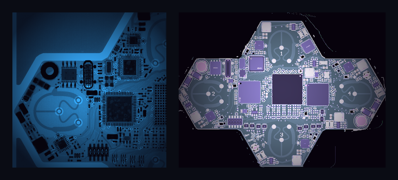 x-ray of open.space RF boards